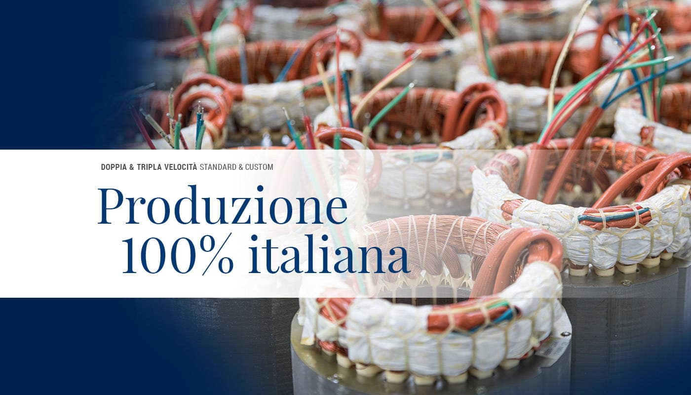 Motori Elettrici costruiti in Italia